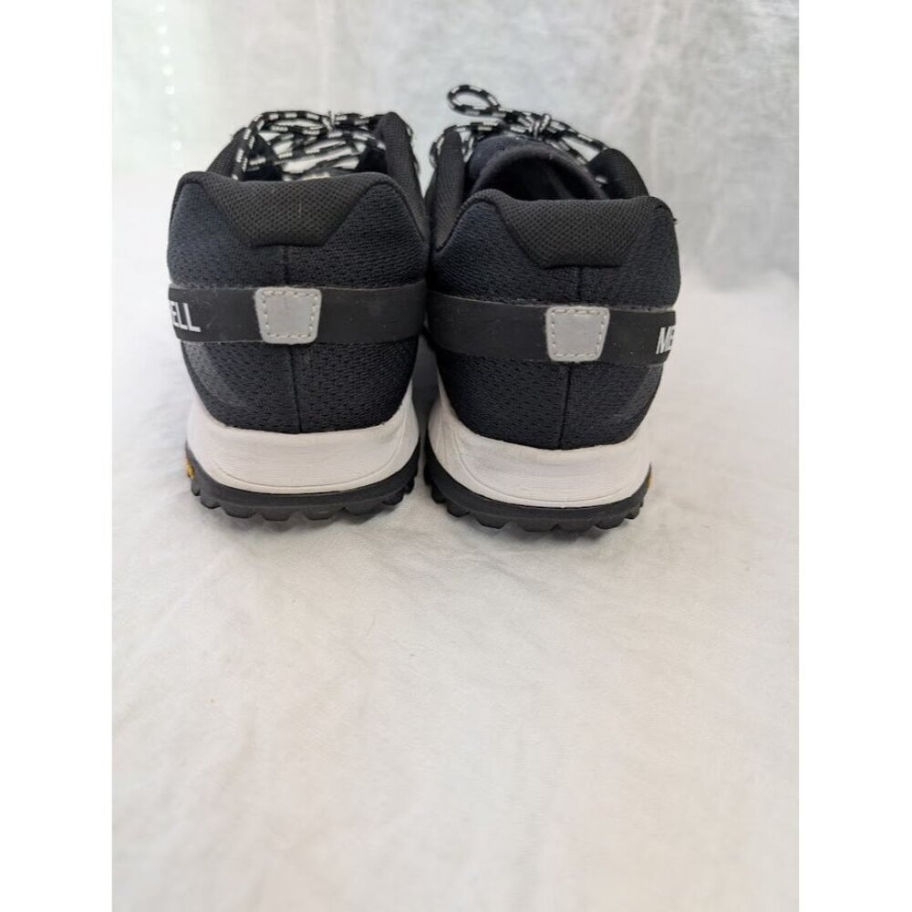 Merrell Qform2 low top hiking shoe black & white vibram women's sz 10.5 SH10 - Picture 4 of 9